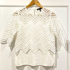 White Maje Top Size 1/S